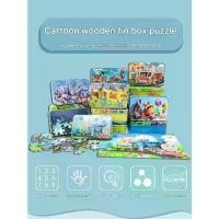 ราคา จิ๊กซอว์เด็ก 60 ชิ้น จิ๊กซอว์ไม้การ์ตูน สำหรับเด็กชายและเด็กหญิง ของเล่นเพื่อการศึกษาปฐมวัย เหมาะสำหรับอายุ 2-6 ปี พร้อมกล่องเหล็ก การ์ด วันพีช ไม่มี ไม่ การ์ดเกม การ์ดเกม robl (1731359407344092483)