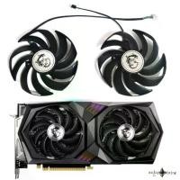 ราคา [Tiktok] พัดลมการ์ดจอ MSI RX6600XT 6700XT RTX 3060 3060ti GAMING X graphics card fan PLD10010S12HH (1731693399735109707)