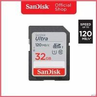 ราคา zootecshop แบบพกพา SanDisk Ultra SD Card 32GB Class 10 Speed 120MB/s (SDSDUN4-032G-GN6IN, card) กล้อง (1730350575728757039)