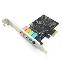 ราคา 5.1 Internal Sound Card for Windows 10 with Low Profile Bracket, 3D Stereo PCI-E, CMI8738 Chip 32/64 Bit Sound Card PCI (1730707569917921372)