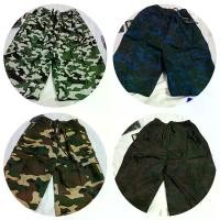 ราคา กางเกงขาสั้นเด็กสีพื้น กางเกงขาสั้นเด็กชาย ลายทหาร เนื้อผ้านิ่ม (1729833844460783987)