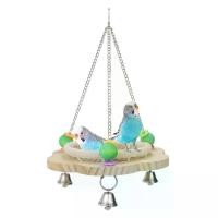 ราคา [เพตแคร์99]◆รังนก, รังเพาะพันธุ์นกแก้ว, เตียงสวิงแขวน, สำหรับ Budgies, นกแก้ว, Conures, Cockatiels, Caique เซเนกัลนกแก้ว กรง นก sarang burung รังนก เขา ขอบสนาม นก (1731630105047828523)