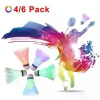 ราคา ลูกแบดมินตันโฟม หัวทนทาน กลางแจ้งและในร่ม ขนนกห่าน เรืองแสง นก LED แบดมินตัน ลูกขนไก่ เรืองแสงในที่มืด ลูกขนนกเรืองแสง (1731781206432254388)