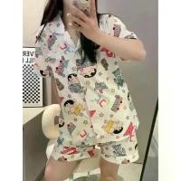 ราคา ชุดนอนวายร้ายของชินจัง ผ้าคอตตอนเนื้อนิ่ม ใส่นุ่มนอนสบาย Clothing Women Sleepwear ผู้หญิง เสื้อผ้า ชุดนอนเด็กผู้หญิง ชุดนอนกันหนาวเด็กผู้หญิง ชุดนอนเด็กผู้หญิงกันหนาว ชุดนอนเด็ (1731321479235274971)