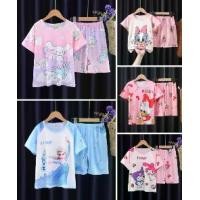 ราคา ชุดนอนเด็กหญิง แบบแขนสั้นขาสั้น (1729703660231297065)