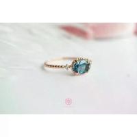 ราคา Rosen'marry/ แหวนพลอยลอนดอนโทปาสแท้ ตัวเรือนเงินแท้ชุบทอง จัดส่งฟรี RR009 , พลอยแท้เสริมดวง , ของขวัญ (1729842386981981122)