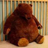 ราคา ตุ๊กตาหมีสีน้ำตาลน่ารัก หมอนนอน ตุ๊กตาของเล่น ตุ๊กตาหมียี่ หมีดำ ของขวัญ (1729715370018507298)