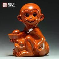 ราคา เครื่องประดับแกะสลักลิง, ไม้โรสวูด, ลิงนักษัตรสิบสอง, ไม้ลิง, ของตกแต่งบ้านและห้องนั่งเล่น, งานฝีมือ, ของขวัญ (1731704200402208627)
