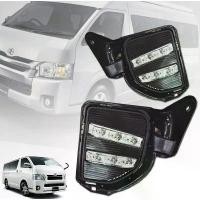 ราคา ขาย Hiaceไฟตัดหมอก ไฟตัดหมอก ไฟสปอร์ตไลท์ ไฟตัดหมอกเดย์ไลท์ รถตู้ TOYOTA Hiace 2014-2018 Hiace Fog Light Day Light Toyota Commuter เดไลท์ (1731486998728247173)