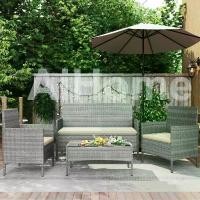 ราคา focshop0168 AiHome โซฟาหวาย ชุดโซฟาสนาม ชุดโต๊ะหวายหวายกลางแจ้ง เก้าอี้หวาย ชุดโต๊ะเก้าอี้หวาย โต๊ะหวาย 4ที่นั้ง รวมเบาะนั้ง สินค้าขายดี แนะนำวันนี้ ขาย ร้อน ของแท้ ขายดีประจำเดือนนี้ ลดพิเศษ (1731387