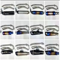 ราคา ขาย Sale!!! คอท่อสแตนเลส MSX/MSX-SF/Demon 125 สีเงิน สำหรับคอท่อ 2 นิ้ว พร้อมปลายท่อ 12 แบบให้เลือก อุปกรณ์ครบ เข้าชุดกันสุด (1731627780130964518)