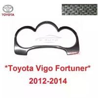 ราคา ขาย ครอบเรือนไมล์ ลายเคฟล่า TOYOTA FORTUNER 2012-2015 ครอบเกจ โตโยต้า ไฮลักซ์ วีโก้แชมป์ ฟอร์จูนเนอร์ ครอบไมล์ ครอบหน้าปัด (1731289286663439901)