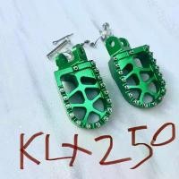 ราคา ขาย พักเท้า หมุดพักเท้า Kawasaki KLX250 Honda XR250/400/600R CNC อลูมิเนียมอย่างดี P04 (1732328516633398195)