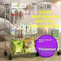 ราคา ชั้นเก็บของ ดีไซน์ใหม่ โปร่งใส หลายชั้น พร้อมล้อและก้านดึง เหมาะสำหรับมือถือ B969 ชั้น วาง หน้า เคาเตอร์ ขาย สินค้า (1731804208685418027)