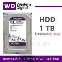 ราคา 1 TB HDD for CCTV WD Purple ฮาร์ดดิส (5400RPM, 64MB, SATA-3, WD10PURZ) (1730004236968954049)