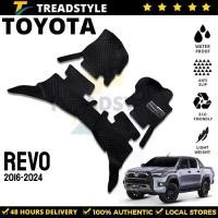 ราคา 6D พรมรถยนต์ TOYOTA REVO 2016-2024 เต็มคันพรมหนัง toyota revo ของแต่ง พรม REVO พรมในรถยนต์ พรมรถพรมรถยนต์ พรม รถยนต์ Car (1730869447474055943)