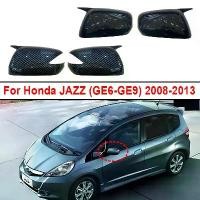 ราคา ฝาครอบกระจกมองข้าง, สำหรับ Honda Jazz FIT GE GE6 GE8 2008-2013, ฝาครอบกระจกมองหลัง, ฝาครอบกระจกมองหลังประตูรถ, อุปกรณ์เสริม ชุด แต่ง รถยนต์ (1731289187432433236)