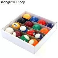 ราคา ลูกบิลเลียต ลูกสนุ๊ก สนุ๊กเกอร์ ลูกพูล ขนาด38 MM.กล่อง16ลูก บิลเลียด SNOOKER BALL SET 16 PCS (1731419656209794257)