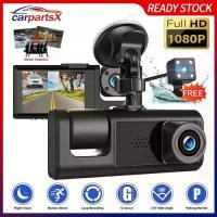 ราคา 3 In 1 Dual Lens Car Camera Recorder 1080P 60fps HD Driving Recorder/HD Night Vision For Car Front And Rear Dashcam (1732122333305473279)