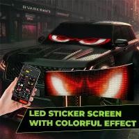 ราคา แอปบลูทูธในรถยนต์, จอแสดงผล LED ยืดหยุ่น, ไฟกระพริบ LED, สติ๊กเกอร์กันชน USB, ไฟตาไอ้ทุย, สำหรับรถบรรทุก Car รถจักร ไฟสปอร์ตไลท์ ติด รถ (1731659408998435074)