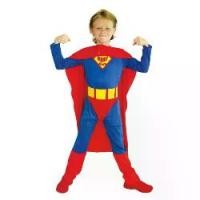 ราคา 7C238 ชุดเด็ก ชุดฮีโร่จอมพลัง ซุปเปอร์ฮีโร่ ผ้าคลุมแดง Children Superhero Costumes (1729746472796653591)