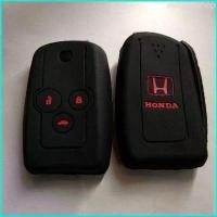 ราคา sel1na5shop ซิลิโคนหุ้มกุญแจ รีโมท รถยนต์ Honda ACCORD G8 / CIVIC FB 1.8 / CR-V 2.0 / ฮอนด้า แอคคอร์ด ซีวิค Car รถจักร (1729714468033366506)