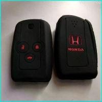 ราคา Wallis9shop ซิลิโคนหุ้มกุญแจ รีโมท รถยนต์ Honda ACCORD G8 / CIVIC FB 1.8 / CR-V 2.0 / ฮอนด้า แอคคอร์ด ซีวิค Car รถจักร (1729714496365365296)