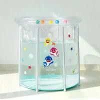 ราคา Baby Shark สระน้ำทรงสูง แถมฟรี ห่วงยางสวมคอ สระว่ายน้ำใสทรงสูง สระว่ายน้ำเด็กเล็ก (1730303415617948337)