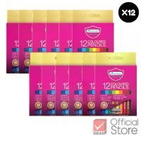 ราคา Master Art มาสเตอร์อาร์ต สีไม้ ดินสอสีไม้ แท่งสั้น 12 สี รุ่นใหม่ แพ็ค 12 กล่อง (1730540169301363019)