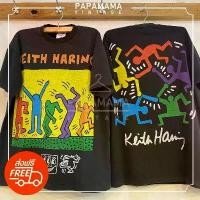 ราคา [ KEITH HARING ] ORIGINAL BOOTLEG แท้ Bio Washed เสื้อวินเทจ งานArt ศิลปะ men tshirt vintage shirt (1731269577350743299)