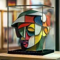 ราคา ประติมากรรมนามธรรม กล่องใส่เลโก้ กล่องใส่ art toy ตู้โมเดล กล่องโชว์โมเดล (1731028655026899644)