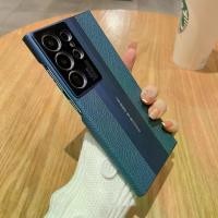 ราคา เปลือกโทรศัพท์มือถือ, เหมาะสำหรับ Samsung S23ultra, S23 + ปกหนัง, เปลี่ยนที่สอง, Porsche Business, หนังธรรมดาฝาครอบป้องกันนอก (1730261676666751858)