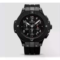 ราคา MEGIR Men Quartz Wrist Watch Stainless Steel Case Rubber Silicone Strap Man Male Watches Fashion Business Sport Casual Classic Army Military Clock ( Chronograph / Timer / Date / Calendar ) 2050 (17317