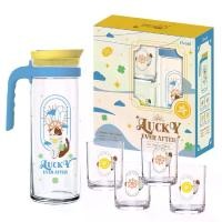 ราคา OCEAN ชุดเซ็ทแก้วพร้อมเหยือก Neko Fortune Family ขนาด 1,390 มล. (1729738543230126592)