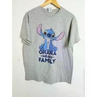 ราคา เสื้อยืดมือสอง ohana mean family stitch (1731407466265020350)