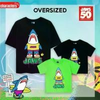 ราคา เสื้อยืดโอเวอร์ไซส์ Universal Studios Family Jaws, เสื้อยืดครอบครัว, ลาย Universal Studios Jaws (1731650261235238552)