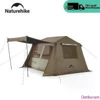 ราคา Naturehike Village 6.0 Ridge 2 generation Quick Open Tent 4-6 People Large Capacity family gathering Outdoor Camping Automatic Tent Waterproof Sun protection (1731673969311582131)