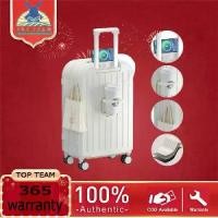 ราคา กระเป๋าเดินทาง suitcase กระเป๋าเดินทางล้อลาก 20 24 นิ้ว สีน้ำเงิน insขายดี กระเป๋าเดินทางล้อลาก กรอบอลูมิเนียม วัสดุ PC rimowa hybrid luggage กระเป๋า ถือ ขึ้น เครื่อง travel (1732157649253010136)