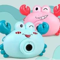 ราคา เครื่องทำฟองสบู่ปูสำหรับเด็ก ของเล่นดนตรีไฟฟ้า สนุก อัตโนมัติ การ์ตูน เป่า กล้องฟอง (1729781056467405435)