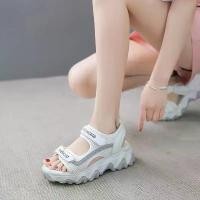 ราคา พร้อมส่งรองเท้าแตะส้นหนาสไตล์เกาหลี รองเท้าแตะตีนตุ๊กแก สไตล์สปอร์ต เเตะ ส้นสูง โพ ซี่ สี น้ําเงิน สันสูง เเละ ลาวา แท้ การ์ตูน ไซส์ ใหญ่ 41 45 คัทชู นักศึกษา รองเท้าผ้าใบหญิง baoji (17316559574983985