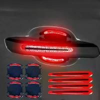 ราคา สติ๊กเกอร์ชามประตูรถยนต์ ป้องกันรอยขีดข่วน ฟิล์มกันรอย มือจับประตู ทำจากยางนุ่ม รวมฟิล์มป้องกัน 1 ชิ้น (1731373698927462124)