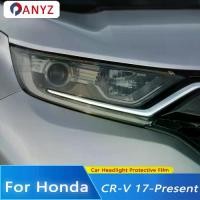 ราคา ฟิล์มกันรอยไฟหน้ารถ, 2 ชิ้น, ฟิล์มกันรอย TPU ใส, สีดำควัน, สติ๊กเกอร์ไฟหน้า, สำหรับ Honda CR-V CRV 2017-ปัจจุบัน, 2022 รถยนต์ Car Sticker รถจักร (1730828166827116758)