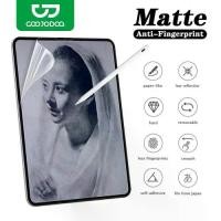 ราคา GOOJODOQ ฟิล์มกระดาษ iPad ใหม่ ฟิล์มกันรอย ฟิล์มกันรอยแบบเต็มสำหรับ Gen10/9/8/7 10.9 10.2 Air5/4 Pro11 Pro12.9 Air 6 2024 (1731419365025220094)