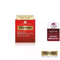 ราคา พร้อมส่ง-COD [แพ็ค 10 ซอง] ทไวนิงส์ มินิ ชาสีอำพันสว่าง อิงลิช เบรกฟาสต์ ชนิดซอง 2 กรัม แพ็ค ซอง Twinings Mini English Breakfast Tea g. Pack Bags (1730138641683941655)