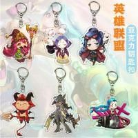 ราคา พวงกุญแจอะคริลิค, สินค้ามีชื่อเสียงฮีโร่ League of Legends, Vein, Jinx, Rakan, Riven, จี้ LOL, ขายส่ง Comic Con (1731794147716204697)