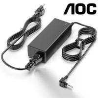 ราคา [จัดส่งทันที] อะแดปเตอร์จอคอม aoc 19V 2.1A-1.3A 40W 5.5*2.5mm Monitor Charger LED LCD Monitor TV Bluetooth Soundbar Speaker Power Cord (1731836283456554025)