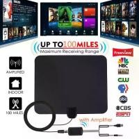 ราคา Mastersat แผ่นเสาอากาศ สำหรับทีวีดิจิตอล Indoor Flat Active HDTV Antenna รุ่น ANT001 ทีวีเสาอากาศ TV antenna (1732331642925517360)