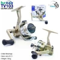 ราคา Banax TV 103 รอกสปินนิ่ง รอกตกกุ้ง ตกปลาขนาดเล็ก สปิ๋ว หรือ งานตีเหยื่อปลอม (1729434007356344495)