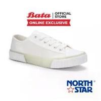 ราคา Bata บาจา (Online Exclusive) ยี่ห้อ North Star รองเท้าผ้าใบสำหรับผู้ชาย รองเท้าลำลอง แบบผูกเชือก ผ้าใบแฟชั่น Sneakers ใส่สบาย รุ่น AKITO สีขาว 8201043 / สีดำ 8206043 (1729573521386343066)