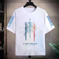 ราคา เสื้อยืด Sword Art Online, สินค้า Anime Kirito Asuna Sinon, เสื้อเชิ้ตแขนสั้น, สำหรับผู้ชายและผู้หญิง (1732316858774423706)